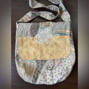 Wild Tulip Design Cotton Bag - Made in Oregon